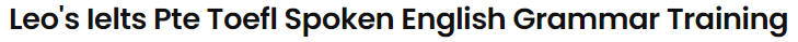 Leo's Ielts Pte Toefl Spoken English Grammar Training - Kirlampudi - Visakhapatnam Image