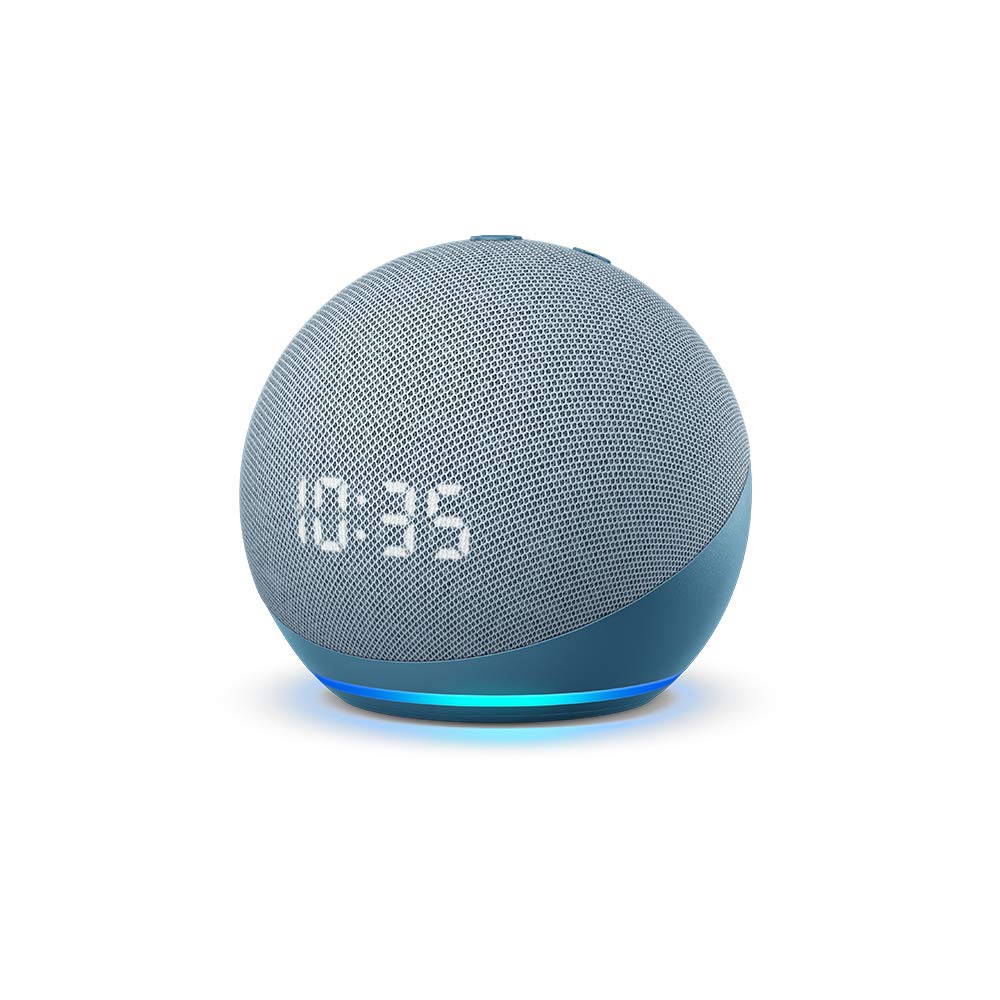 Amazon Echo Dot with clock 4th Generation Image