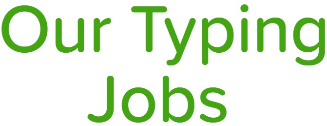 Our Typing Jobs Image