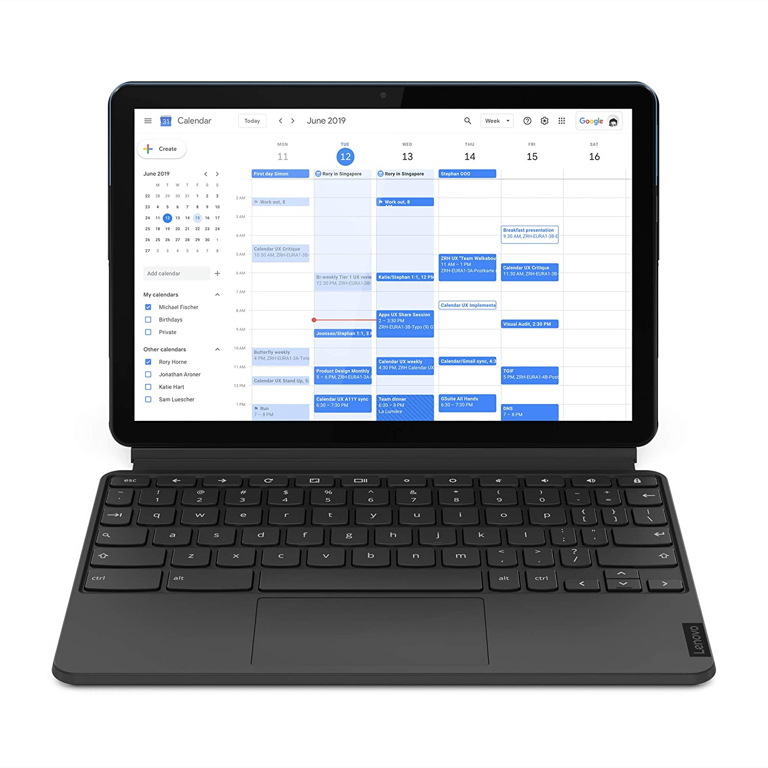 Lenovo Ideapad Duet Chromebook Image