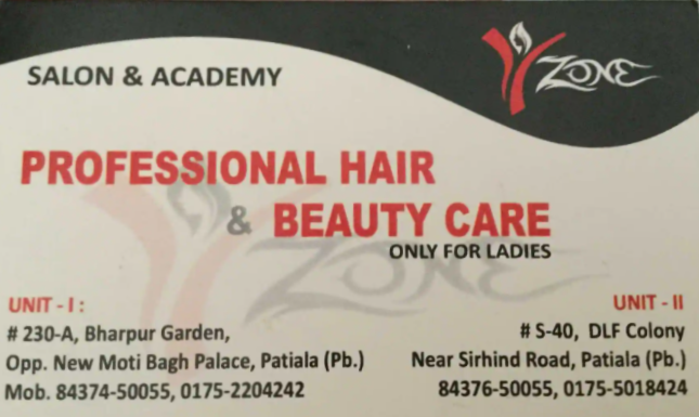 Yzone Salon & Academy - DLF Colony - Patiala Image