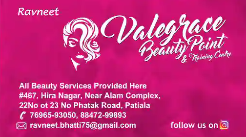 Valegrace Beauty Point & Training Centre - Hira Nagar - Patiala Image