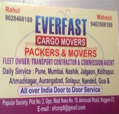 Everfast Cargo Movers And Packers - Wadi - Nagpur Image