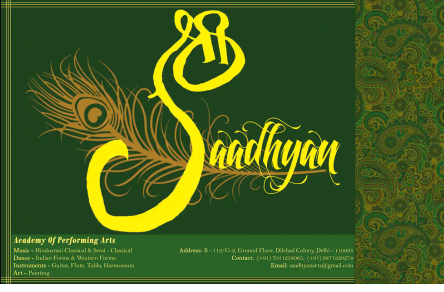 SAADHYAN - Academy Of Performing Arts - Dilshad Colony - Delhi Image