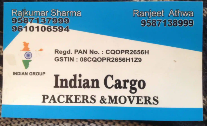 Indian Cargo Packer And Movers - Kudi - Jodhpur Image