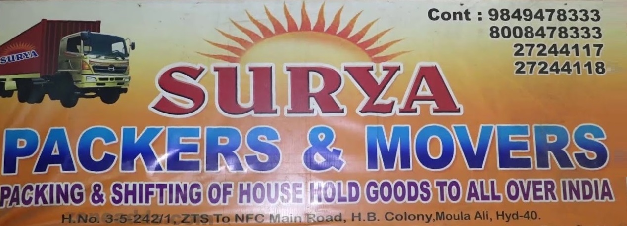 Surya Packers and Movers - Moula Ali - Hyderabad Image