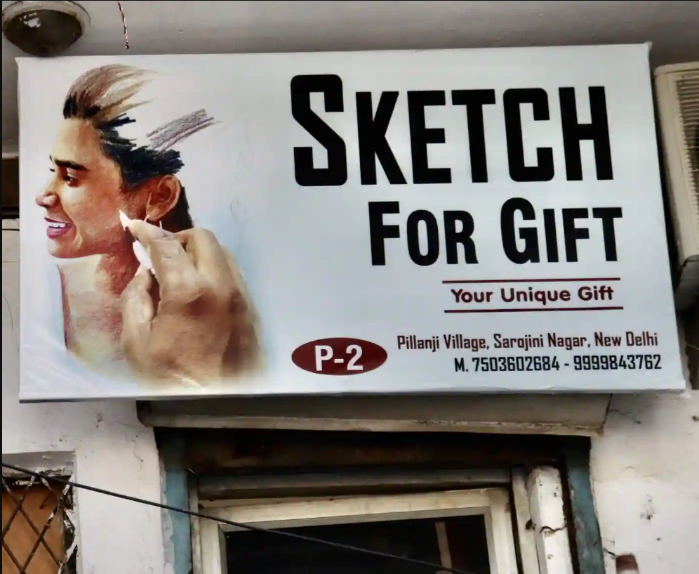 Sketch For Gift - Sarojini Nagar - Delhi Image