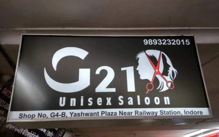 G21 Unisex Saloon - - Indore Image