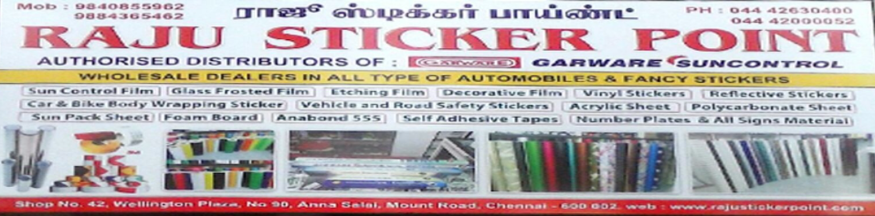 Raju Sticker Point - Anna Salai - Chennai Image