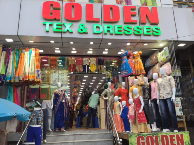 golden textiles medavakkam