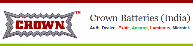 Crown Batteries India. - Laxmi Nagar - Delhi Image