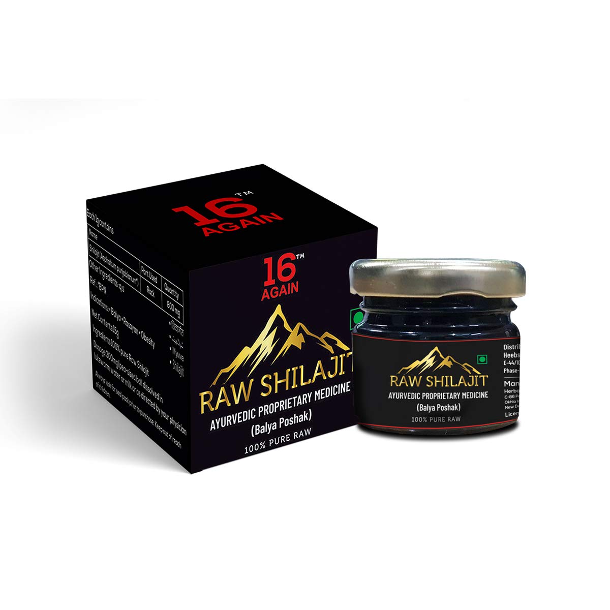 16 Again Raw Shilajit Image