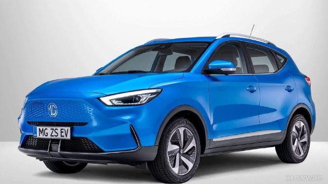 MG ZS EV Facelift Image