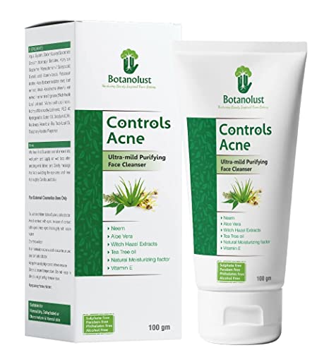 Botanolust Anti Acne Face Cleanser Face Wash Image