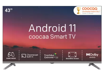 Coocaa 108 cm Full HD LED Smart Android TV S7G Image