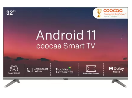 Coocaa 80 cm 32 HD Ready LED Smart Android TV 32S7G Image