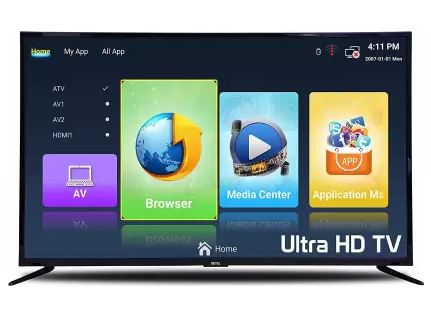 Detel 140 cm 55 Ultra HD LED Smart Android TV DI55SKA Image