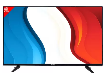 Detel 60 cm 24 Ready LED TV HD 2.0 Image