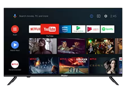 Haier 127 cm 50 Ultra HD LED Smart Android TV LE50K6600HQGA Image