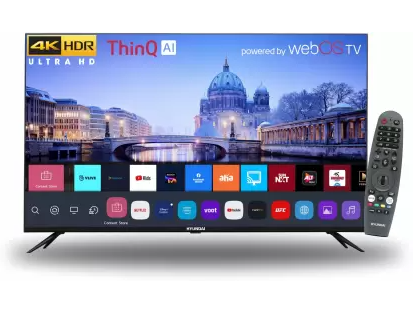 Hyundai 109 cm Ultra HD LED Smart TV UHDHYWSR4BYI5 Image