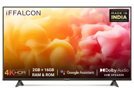 iFFALCON 108 cm Ultra HD LED Smart Android TV K61 Image