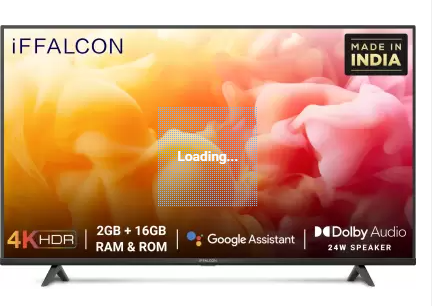 iFFALCON 126 cm 50 Ultra HD LED Smart Android TV 50K61 Image