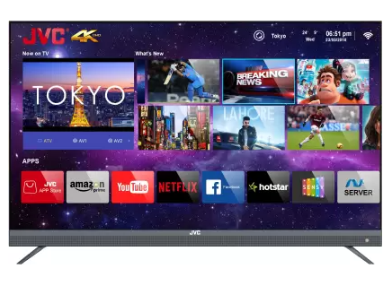 JVC 140 cm 55 Ultra HD LED Smart TV LT-55N7105C GRY Image