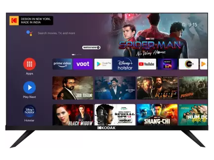 Kodak 108 cm Ultra HD LED Smart Android TV UHDX7XPROBL Image