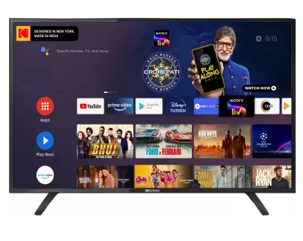 Kodak 106 cm 42 Full HD LED Smart Android TV 42FHDX7XPRO Image