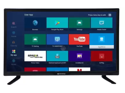 Micromax 60 cm 24 HD Ready LED Smart TV 24VS1000HD Image