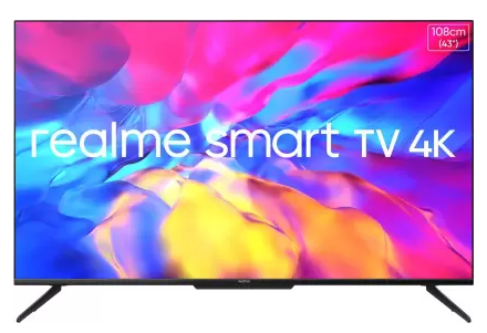 Realme 108 cm Ultra HD LED Smart Android TV RMV2004 Image