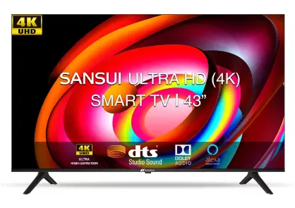 Sansui 109 cm Ultra HD LED Smart Android TV JSWASUHD Image