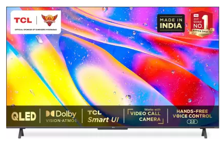 TCL C725 139 cm 55 inch QLED Ultra HD Smart Android TV55C725 Image