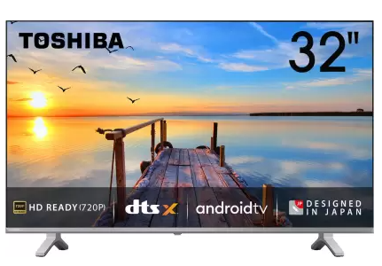 Toshiba 80 cm 32 inch HD Ready LED Smart Android TV 32E35KP Image