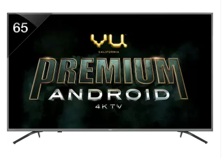 Vu Premium Android 163cm (65 inch) Ultra HD (4K) LED Smart TV (65-OA) Image