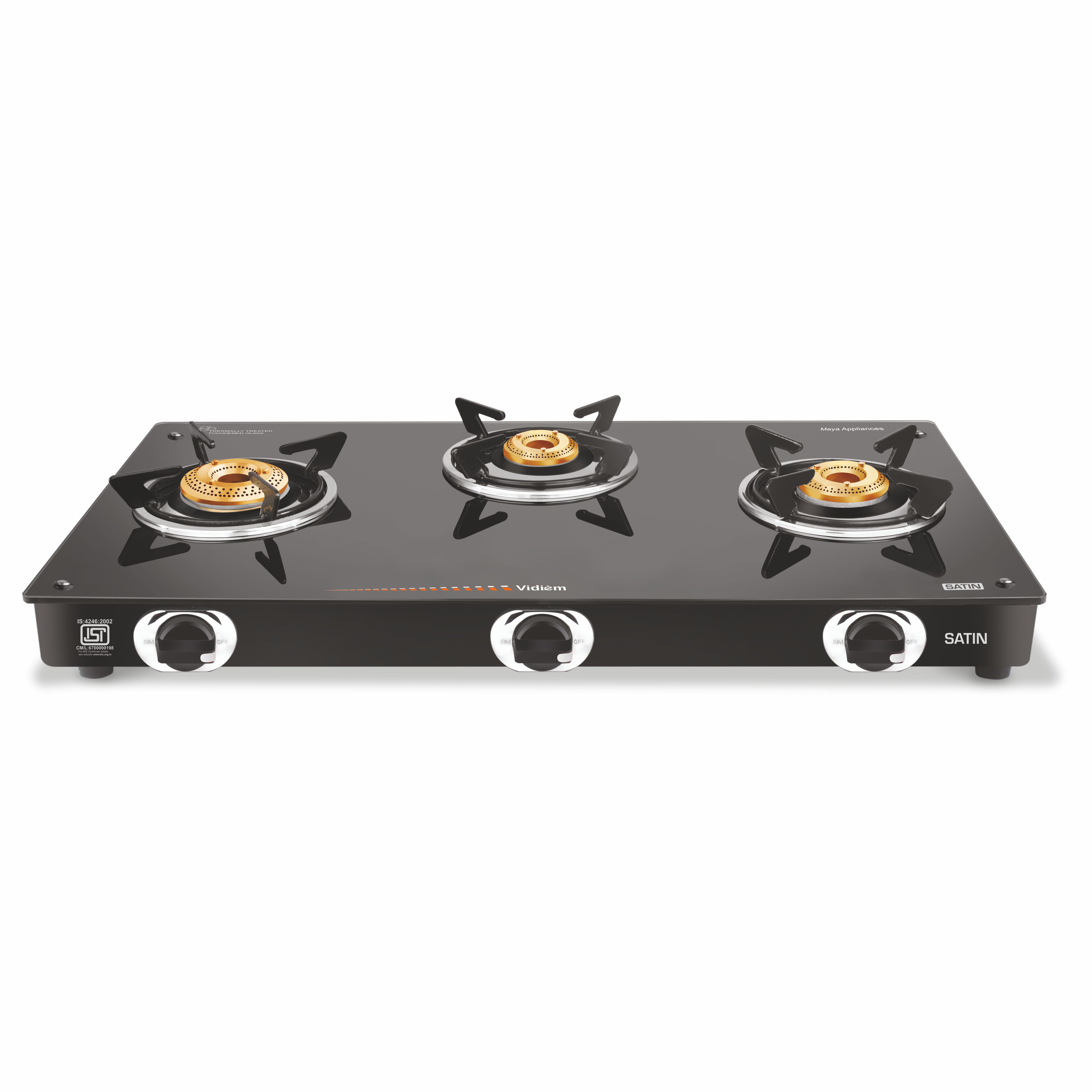 Vidiem Satin 3 Burner Image