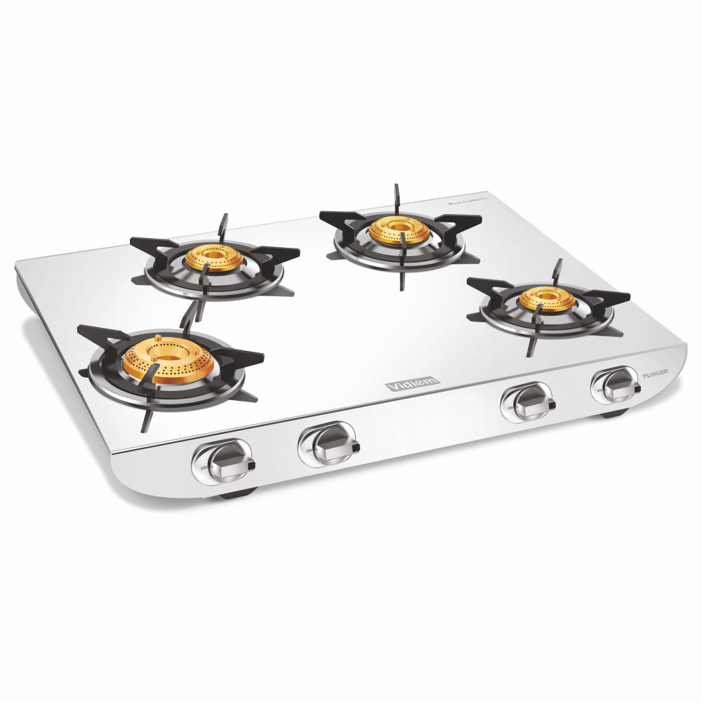 Vidiem Tusker Gas Stove 4 Burner Image