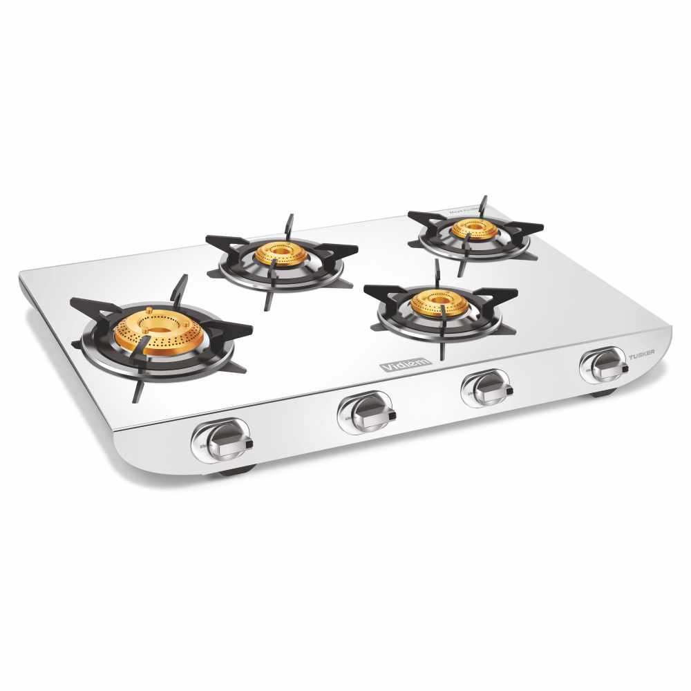 Vidiem Tusker Gas Stove 4 Burner Zz Image