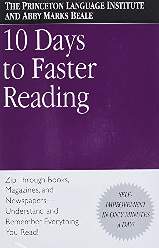 10 Days to Faster Reading - Abby Marks Beale Image