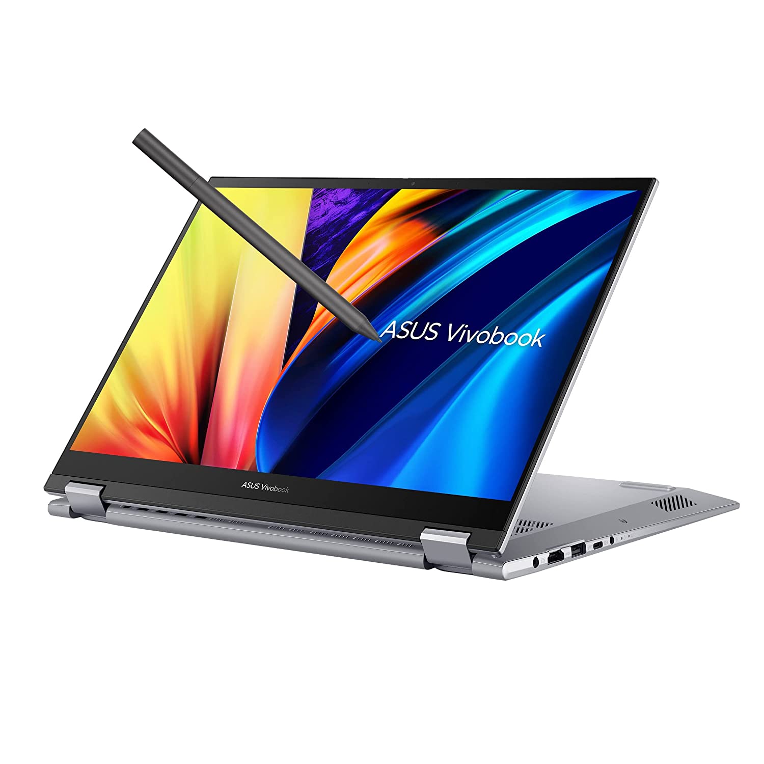 Asus Vivobook S 14 Flip Ryzen 5 Hexa Core R5-5600H TN3402QA-LZ501W Laptop Image