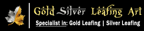 Gold Silver Leafing Art Image