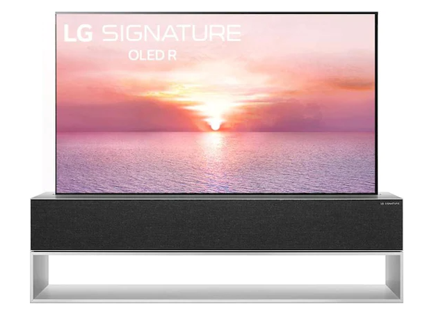 LG 65-Inch Signature Rollable 4K Smart OLED TV Image