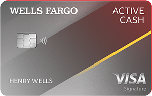 Wells Fargo Active Cash Credit Card Image