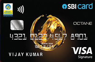 BPCL SBI Octane Credit Card Image