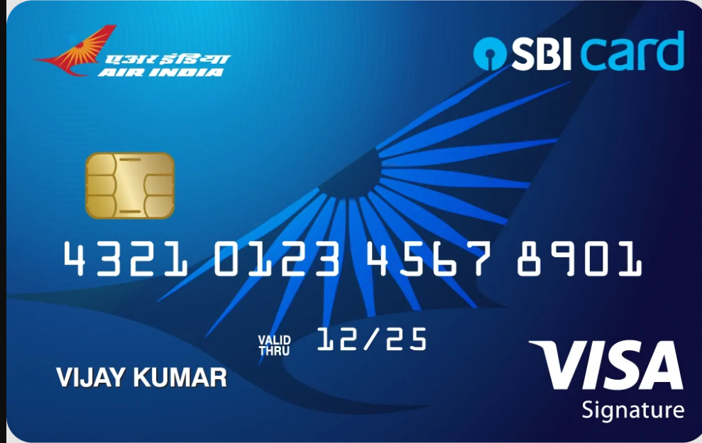 Air India SBI Signature Credit Card Image