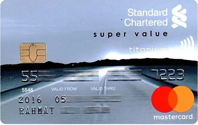 Standard Chartered Super Value Titanium Credit Card Image