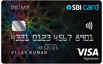 SBI Prime Credit Card Image