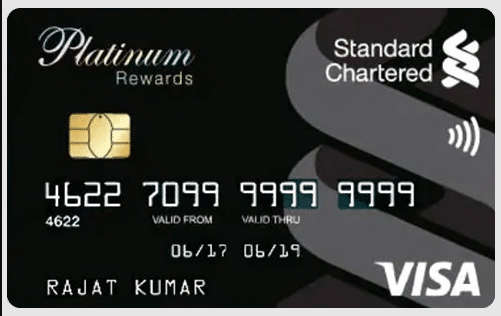 Standard Chartered Platinum Rewards Credit Card Image