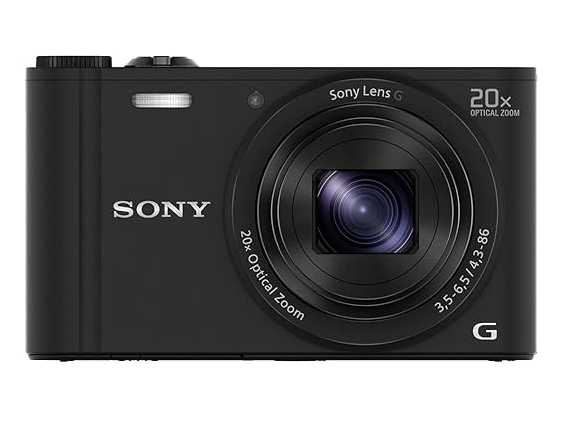 Sony CyberShot DSC WX350 18.2MP Digital Camera Image