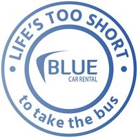 Blue Car Rental Image